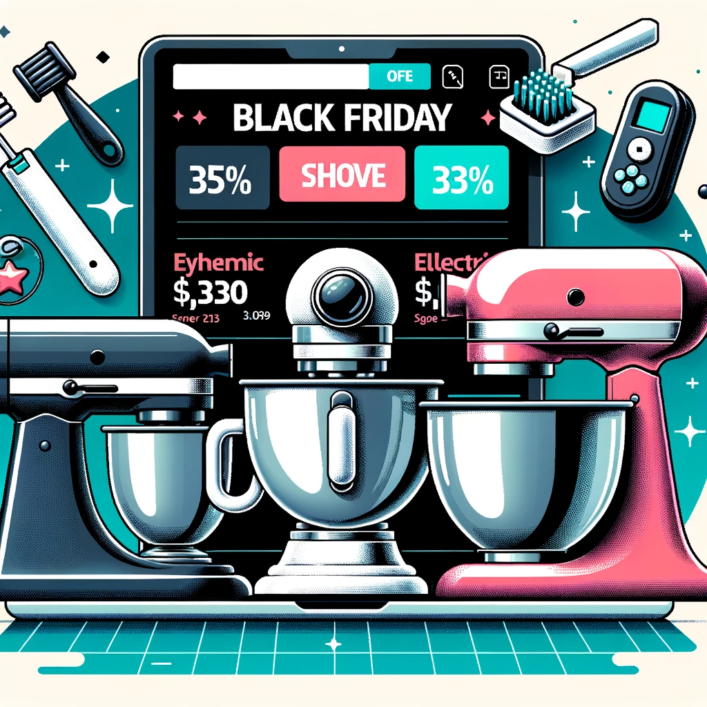 Black Friday Deals on Kitchen tools, electric toothbrushes and Water Flossers